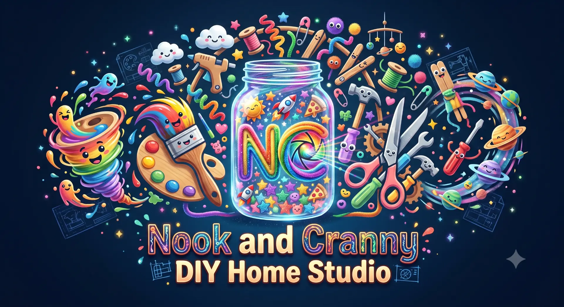 Nook and Cranny DIY Home Studio logo